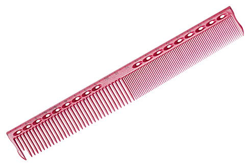 Расчёска для стрижки Y.S.park G45 pink, с линейкой, 22см, розовая
