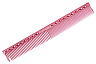 Расчёска для стрижки Y.S.park G45 pink, с линейкой, 22см, розовая