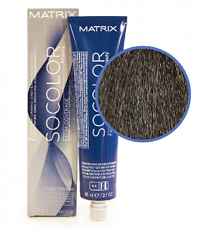 Краска для волос Matrix Socolor Beauty 505n, светлый шатен натуральный, перманентная, 90 мл
