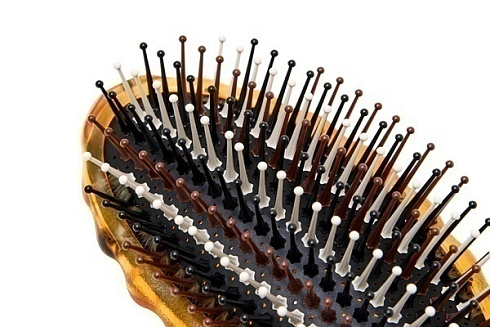 Щетка для укладки волос Y.s.park AZ34 amber Aerosaurus, янтарная, термостойкая, антистатическая, 85 г