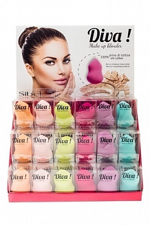 Каплеобразный спонж для макияжа, цвет в ассортименте SIBEL