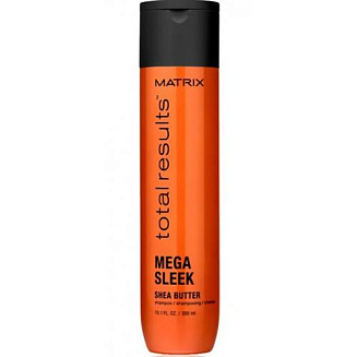 Шампунь Matrix Total Results Mega Slick, для гладкости непослушных волос с маслом ши, 300 мл