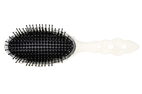 Щетка для волос Y.S.park Eco Styler Az34, антистатическая, прозрачная, теплостойкая до 220 градусов, 85 г
