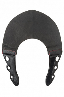 Воротник для стрижки и окрашивания Y.s.park YS-NF03-BL/BL , из каучука, черный, 0.3мм