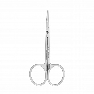 Ножницы для кутикулы Nippon Nippers NN_S-02W, изогнутые ручки, длина режущей кромки- 20 мм, матовые