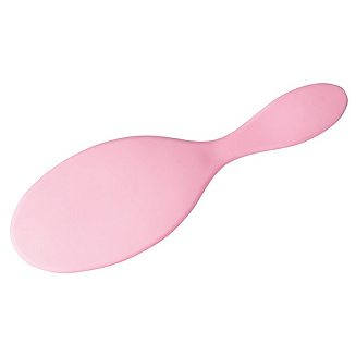 Щетка для волос Harizma Rainbow большая розовая