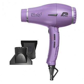 Фен Parlux Ethos P-ETH-сирень, цифровой, ионизация, 3 скорости, 3 температурных режима, мощность- 2300 Вт