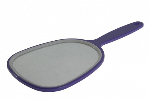 Зеркало с ручкой  20*13 1530-TITANIA