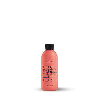 Окислитель Lakme Glaze 1,5% (5V), жидкий , 60 мл, только для активации красителя Glaze