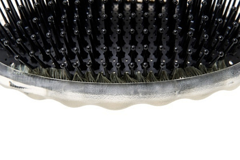 Щетка для волос Y.S.park Eco Styler Az34, антистатическая, прозрачная, теплостойкая до 220 градусов, 85 г