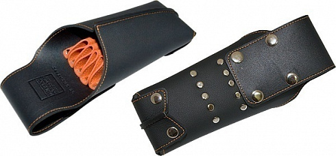 Кобура для набора ножниц Mizutani Ichi-Nino-San, искусственная кожа, 21.5*10 см, без пояса