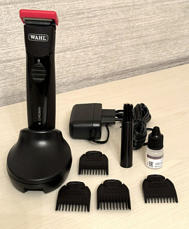Машинка для окантовки Wahl Chromini 1591-0466,триммер,  черный, питание- аккумулятор, 4 насадки
