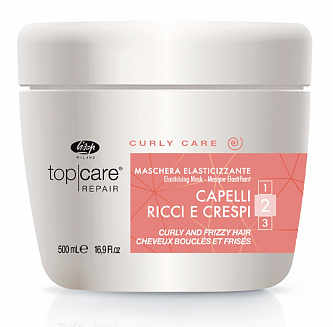 Разглаживающая маска для вьющихся и непослушных волос - Тор Care Repair Elasticising Mask Curly and Frizzy Hair,500 мл