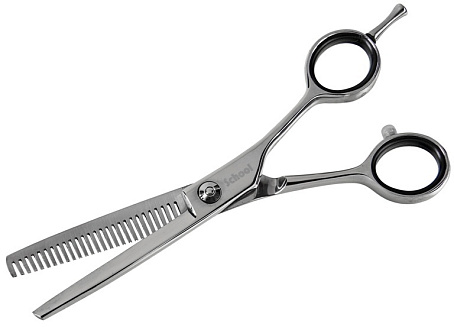 Набор ученических ножниц Kiepe School Regular, арт. 212, прямые+ филировочные, размер 5.5