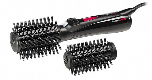 Плойка-фен вращающаяся с двумя насадками BaByliss Pro