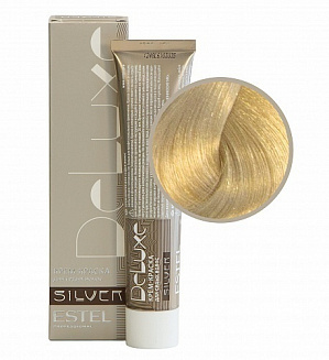 Estel Professional 10/0 крем-краска  Deluxe silver, светлый блондин 60 мл