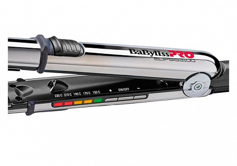 Щипцы для выпрямления волос Babyliss Pro Elipsis 3100, корпус из нержавеющей стали, 5 температурных режима