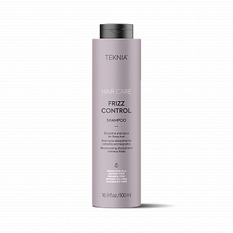 Шампунь Lakme Teknia Frizz Control, бессульфатный, для вьющихся волос, дисциплинирующий, 500 мл