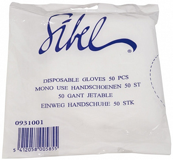 Перчатки одноразовые 50 шт (М) SIBEL
