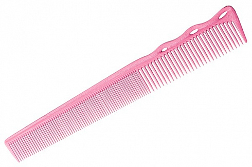Расчёска для стрижки Y.s.park 232 pink, супергибкая, для коротких стрижек, розовая, 16.7 см