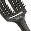 Расчёска- щетка для волос Olivia Garden  Fingerbrush Id1729, Care Iconic BoarNylon Full, черная, размер- M