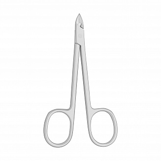 Nippon Nippers. Кусачки для педикюра ГлазкиNP-02. Лезвие с пяткой 9 мм. Матовые