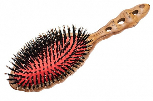 Щётка для волос Luster Wood Styler натуральная щетина new, Y.S.Park