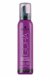 Краска для волос Schwarzkopf Igora Expert Mousse мусс 9,5-55 100 мл