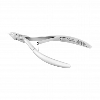Nippon Nippers. Кусачки для кутикулы N-05-5. Лезвие 5 мм. Двойная пружина. Матовые