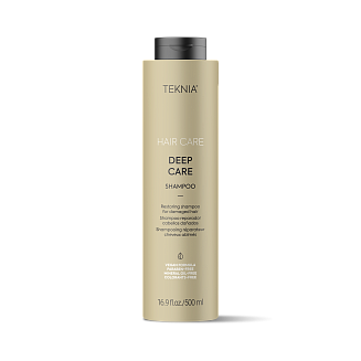 Шампунь Lakme Teknia Deep Care , арт 44715, восстанавливающий, для поврежденных волос, 500 мл