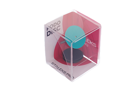 Диск педикюрный пластиковый PODODISC STALEKS PRO М в комплекте с сменным файлом 180 грит 5 шт (20 мм
