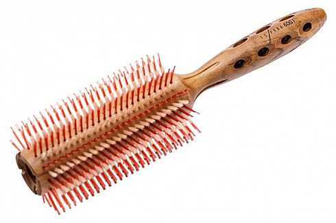 Брашинг для укладки волос SUPER-G деревянный, Y.S.Park, 60 мм.