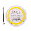 Невидимки Harizma h10539-15B, прямые, черные, длина- 70мм, 250гр