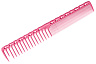 Расчёска для стрижки Y.s.park 332 pink, розовая, 18.5 см, универсальная