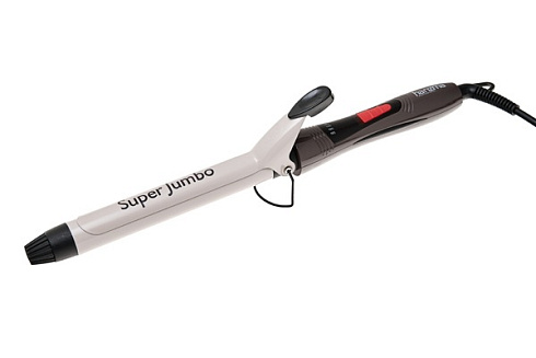 Плойка  для завивки волос Harizma Super Jumbo h10344LED-25, керамика/турмалин, диаметр- 25 мм