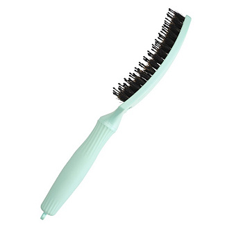 Щетка для волос Olivia Garden Fingerbrush BoarNylon Arctic Teal ID1862