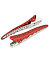 Зажимы Y.S. Park Shark Clip Red, комплект 8 штук, красные, длина- 10 см, аллюминий