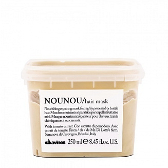 NOUNOU hair mask - Интенсивная восстанавливающая маска для глубокого питания волос 250ml