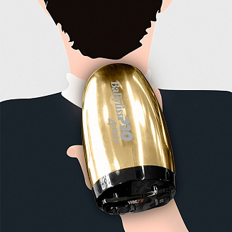 Вибромассажёр BaByliss VIBEFX FXSM1GE, электронный, беспроводной, Li-ion, 60 мин непрерывной работы