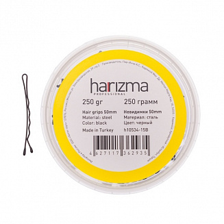 Невидимки 50 мм волна 250 гр черные Harizma