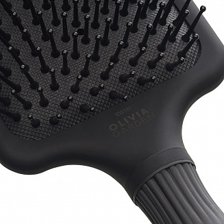 Щетка для укладки волос EXPERT CARE RECTANGULAR Nylon Bristle BlackLabel L