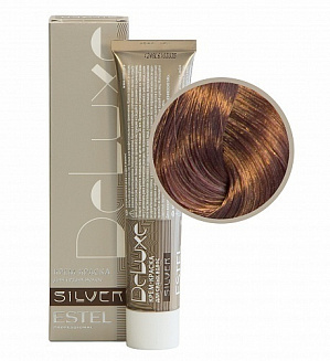 Estel Professional 7/76 крем-краска  Deluxe silver, русый коричнево фиолетовый 60 мл
