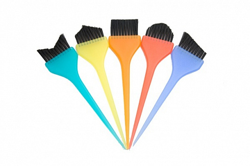 Набор кистей разной формы для окрашивания 5 шт SIBEL