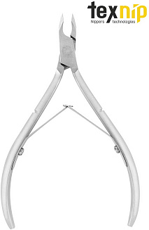 TexNip. Кусачки для кутикулы. Лезвие 4 мм Двойная пружина. Ручная заточка.