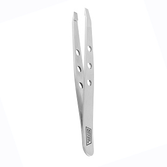 Nippon Nippers. Пинцет для бровей T-02. Прямой край. Длина 96 мм.