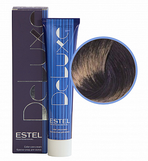 Estel Professional 7/16 краска-уход  Deluxe, русый пепельно-фиолетовый 60 мл
