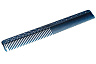 Расческа для стрижки с тонким обушком Y.S.park s339 blue, синяя, 17.5 см