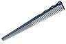 Расческа для стрижки Y.s.park 254 flex carbon, супертонкая, гибкая, для коротких стрижек, черная, 18.7 см