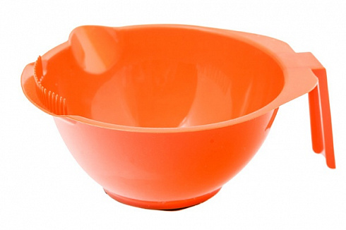 Миска для окрашивания 310 мл, оранжевая Harizma