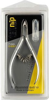 TexNip. Кусачки для кутикулы. Лезвие 7 мм. Спиральная пружина. Ручная заточка